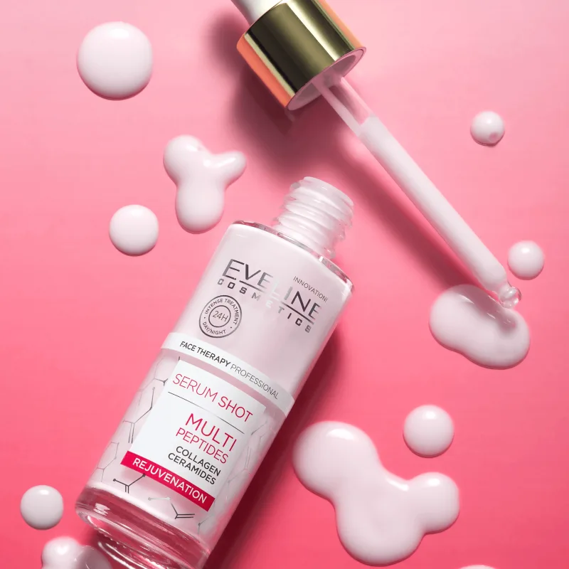 Eveline Cosmetics Serum Shot, tratament de întinerire, multipeptide, 30 ml — preț și oferte