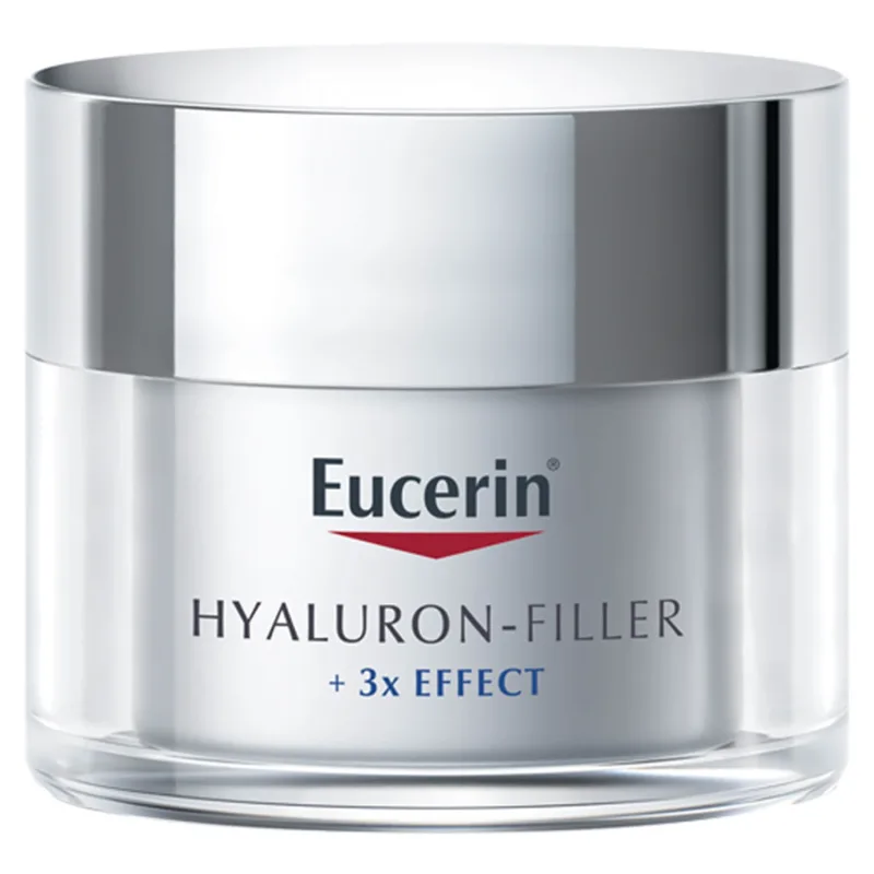 Eucerin Hyaluron-Filler, cremă de zi antirid cu acid hialuronic, piele uscată, SPF 15, 50 ml — preț și oferte