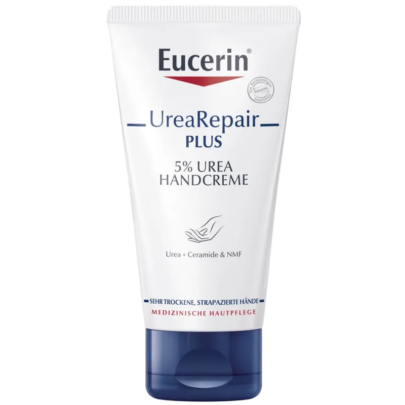 Eucerin UreaRepair Plus, cremă de mâini cu 5% uree pentru piele uscată și aspră, 75 ml — preț și oferte