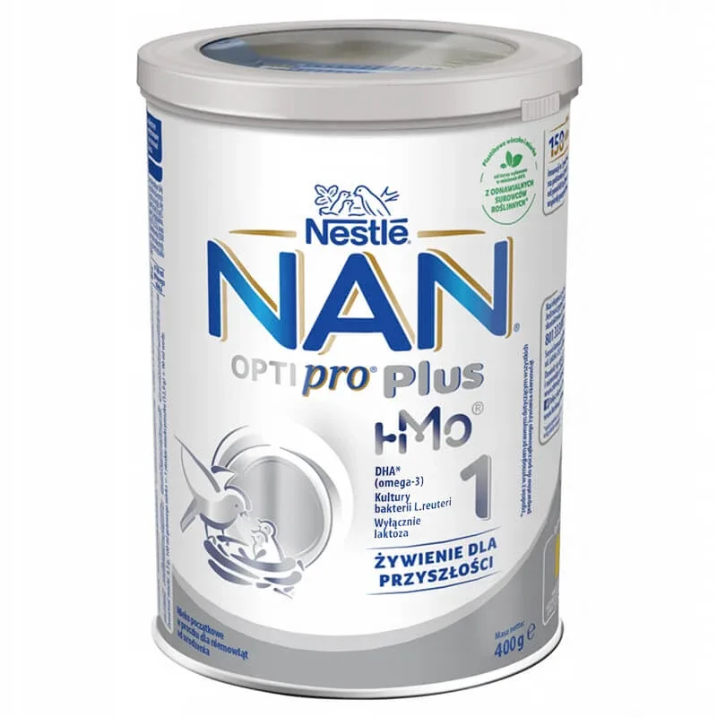 Nestle NAN Optipro Plus 1 HM-O, lapte pentru sugari pentru bebeluși de la naștere, 400 g — preț și oferte
