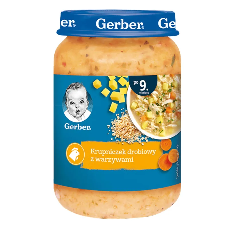 Gerber Zupa, supă de pui cu legume, după 9 luni, 190 g — preț și oferte