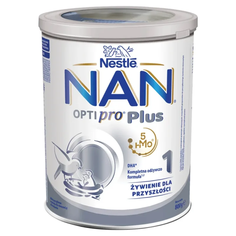 Nestle NAN Optipro Plus 1 HM-5, lapte pentru sugari pentru bebeluși de la naștere, 800 g — preț și oferte