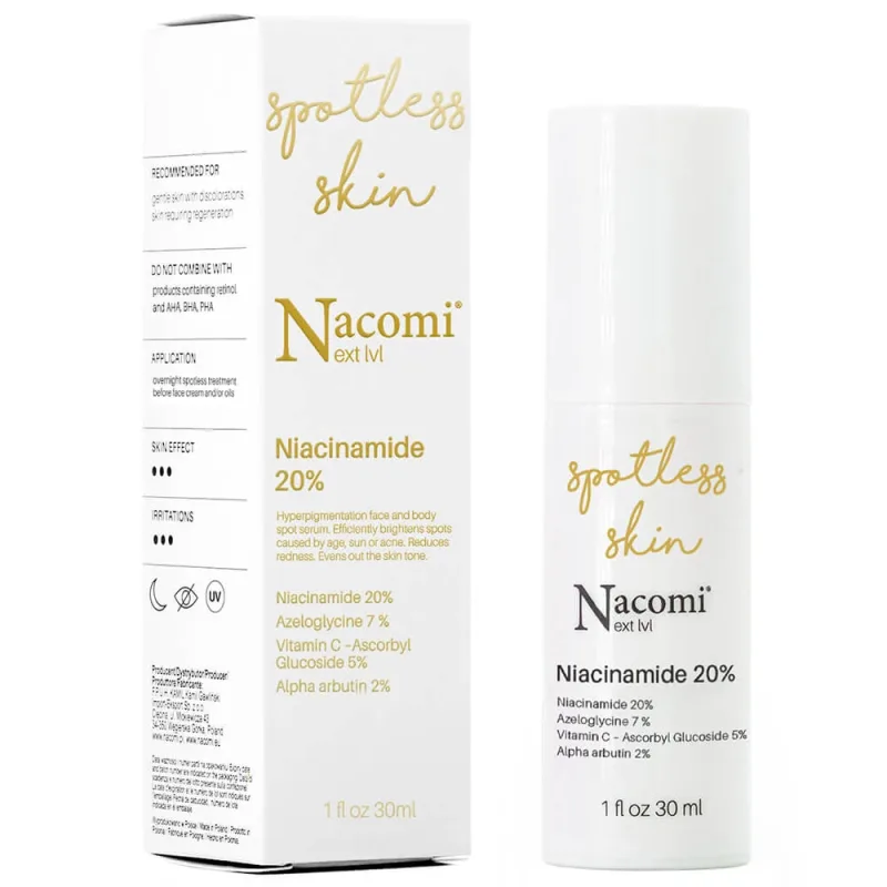 Nacomi Next Level, ser cu niacinamidă 20%, 30 ml — preț și oferte