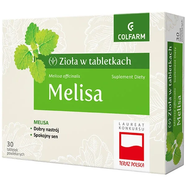 Ierburi în comprimate Melissa, 30 comprimate Ziola — preț și oferte