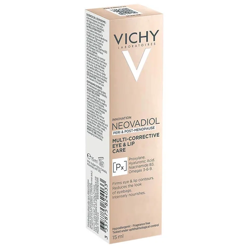 Vichy Neovadiol Eyes and Lips, cremă corectivă antirid pentru zona ochilor și buzelor, 15 ml — preț și oferte
