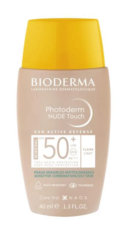 Fluid Nude Touch deschis cu SPF50+ Photoderm, 40ml, Bioderma — preț și oferte