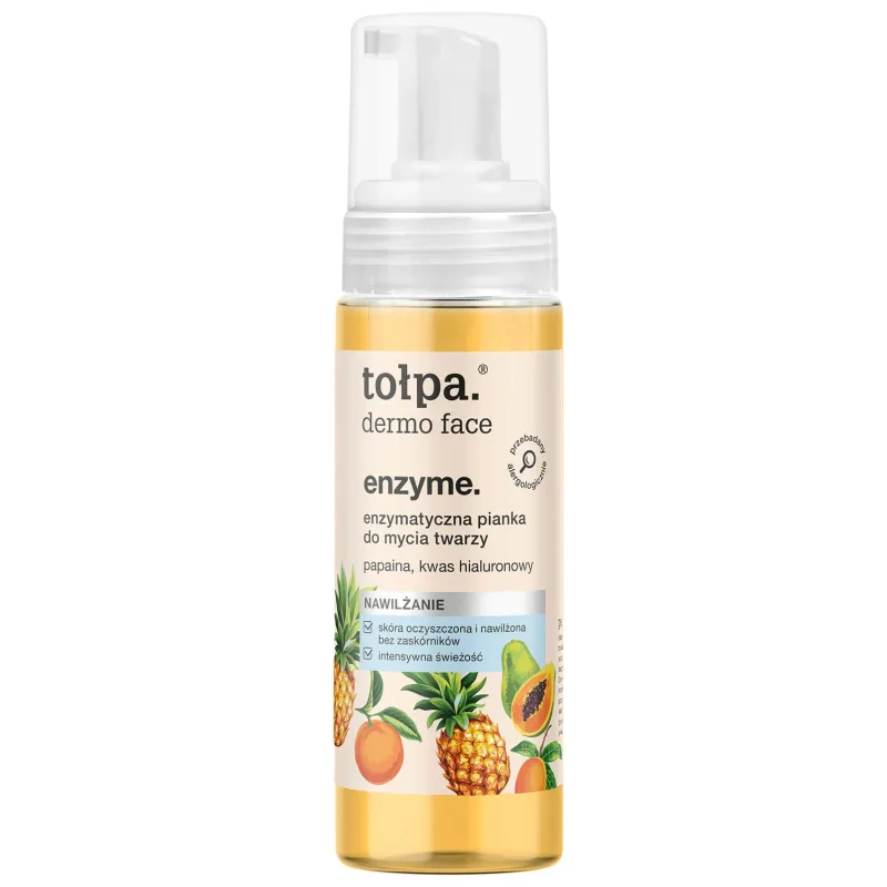 Tolpa Dermo Face Enzyme, Spumă enzimatică de curățare facială, 150 ml — preț și oferte