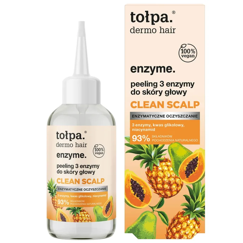 Tolpa Dermo Hair Enzyme Clean Scalp, 3 enzime scrub pentru scalp, 100 ml — preț și oferte