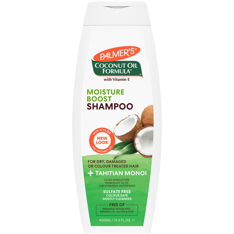 Palmer's Coconut Oil Formula, șampon hrănitor și hidratant pe bază de ulei de nucă de cocos, 400 ml — preț și oferte