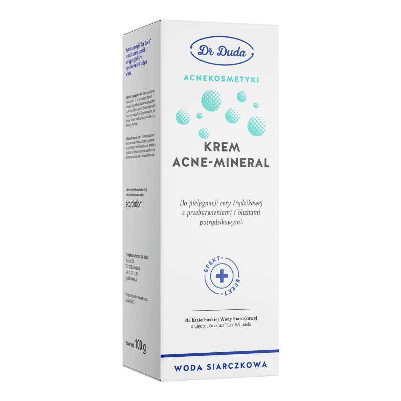 Dr Duda, Acnee-Cremă minerală, 50 g Dr. Dude — preț și oferte