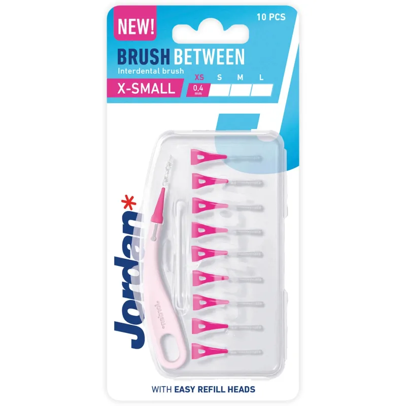 Jordan Brush Between, perii interdentare, XS, 10 bucăți — preț și oferte