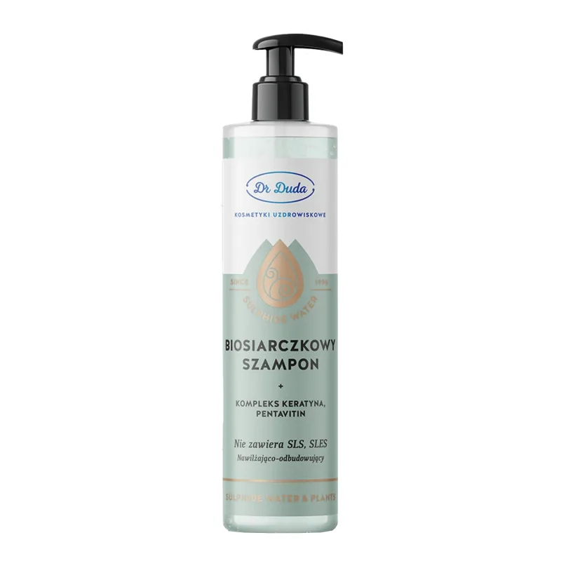 Dr Duda, biosulfură șampon hidratant și de reconstrucție, keratină, Pantavitin, 250 g Dr. Dude — preț și oferte