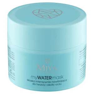 Miya myWATERmask, mască hidratantă intensivă pentru față și zona ochilor, 50 g