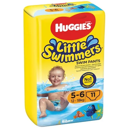 HUGGIES Little swim inot 5-6 (12-18kg) x11buc — preț și oferte