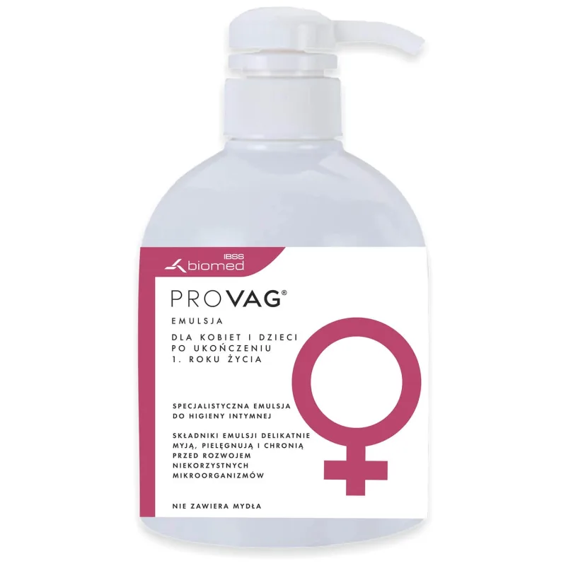PrOVag, emulsie specializată pentru igiena intimă, pentru femei și copii peste 1 an, 500 ml BIOMED — preț și oferte