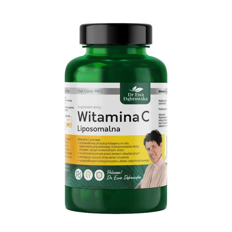 Dr. Ewa Dąbrowska Vitamina C lipozomală, 120 capsule — preț și oferte