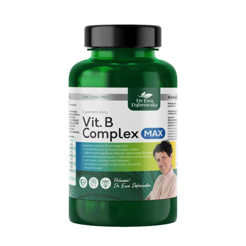 Dr. Ewa Dąbrowska Vit. B Complex Max, 120 capsule — preț și oferte