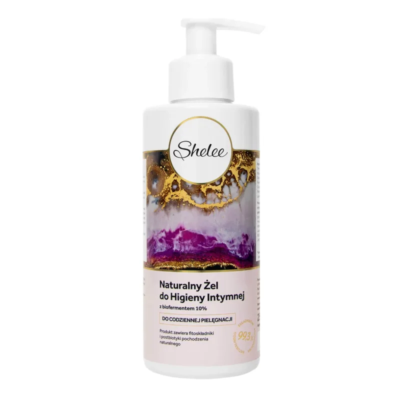 Shelee, gel natural de igienă intimă pentru îngrijire zilnică cu bioferment 10%, 250 ml Shelley — preț și oferte
