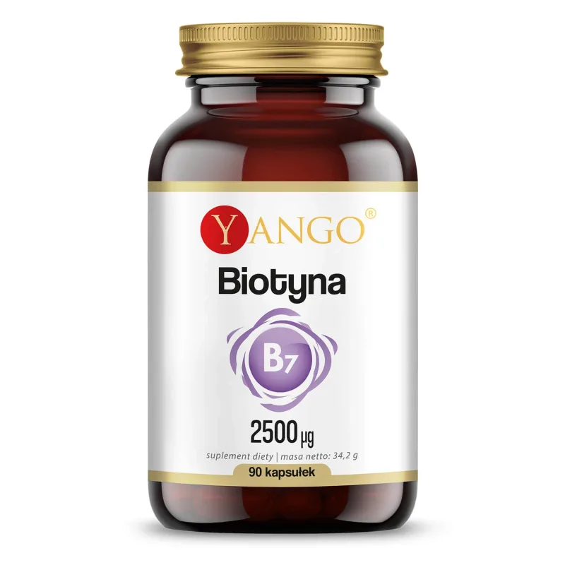 Yango Biotin 2500 µg, 90 capsule — preț și oferte