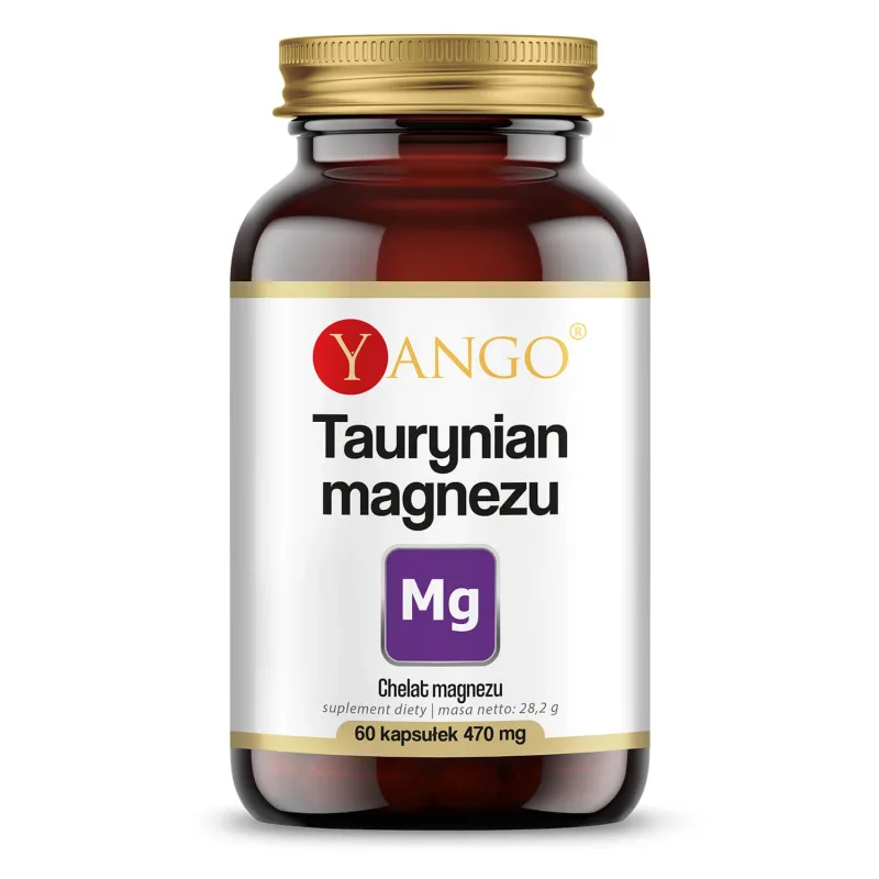 Yango Taurat de magneziu, 60 capsule — preț și oferte