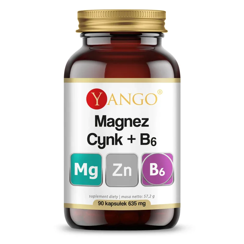 Yango Magneziu + Zinc + B6, 90 capsule — preț și oferte