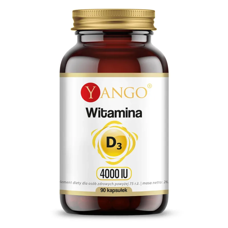 Yango Vitamina D3 4000 UI, 90 capsule — preț și oferte