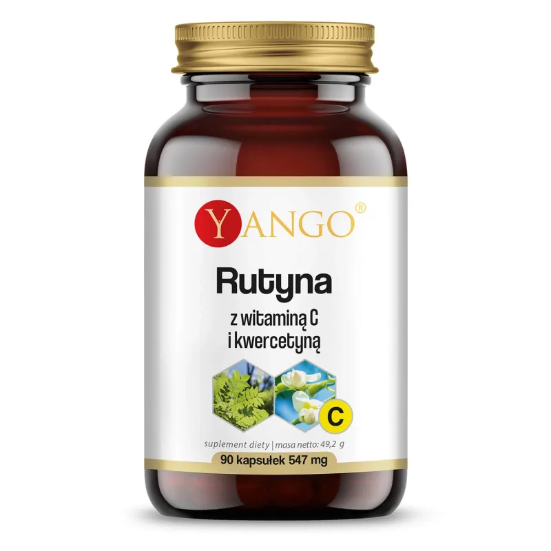 Yango Rutin cu vitamina C și quercetină, 90 capsule — preț și oferte