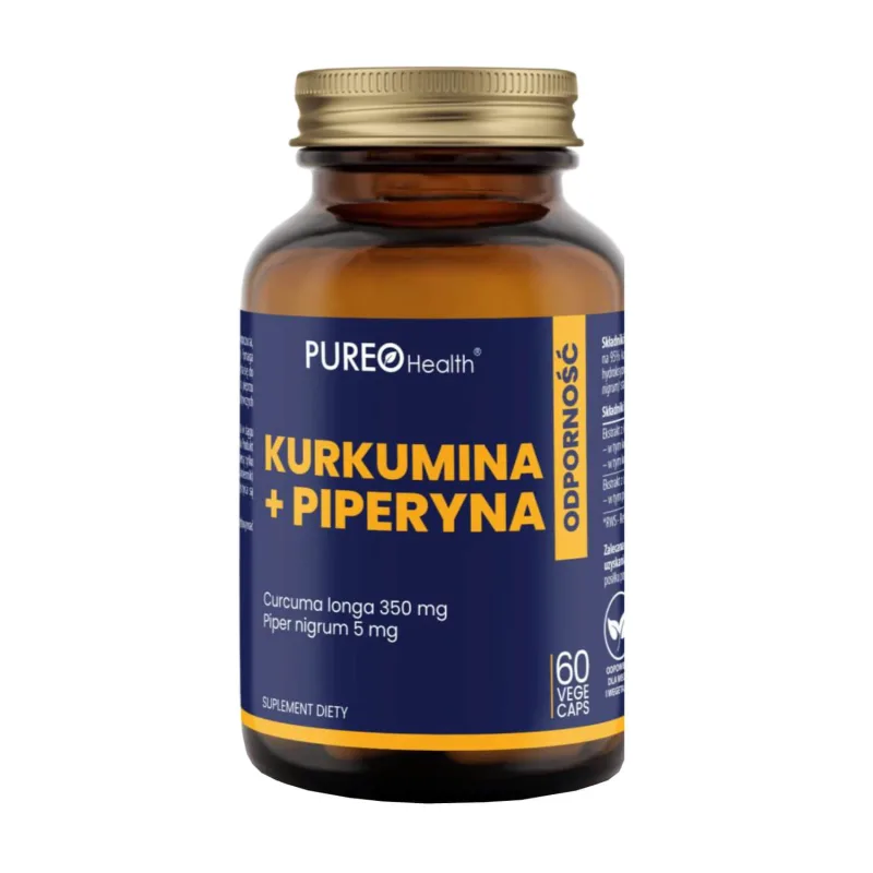 Pureo Health Curcumin + Piperine, 60 capsule vegetale — preț și oferte