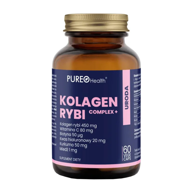 Pureo Health Fish Collagen Complex+, 60 capsule — preț și oferte