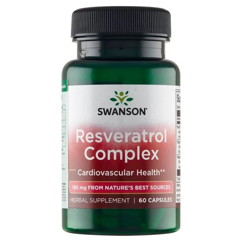 Swanson Resveratrol Complex, 60 capsule — preț și oferte