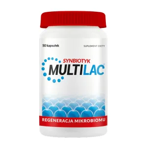 Multilac Synbiotic, 50 capsule, USP