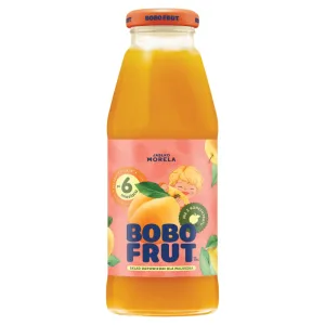 Bobo Frut Nectar de fructe, mere, caise, după 6 luni, 300 ml