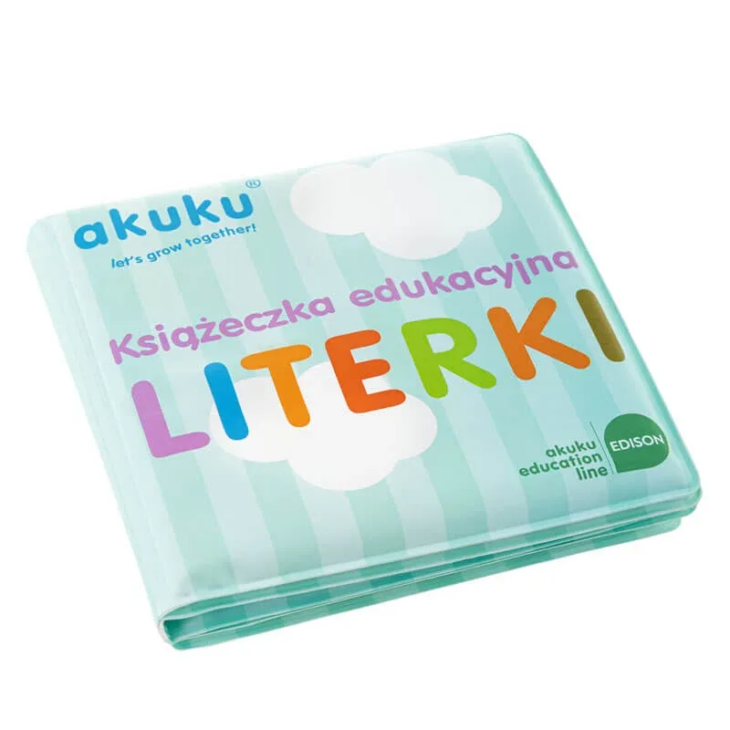 Ackuku, carte educativă pentru baie, litere, de la 3 luni, 1 buc Akuku — preț și oferte