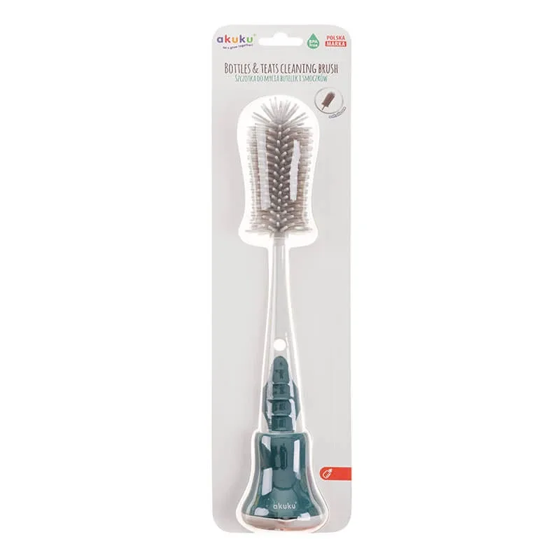 AKUKU, perie de curățat sticle cu peri de silicon, 1 buc. — preț și oferte