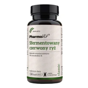 PharmoVit Orez roșu fermentat, 120 capsule