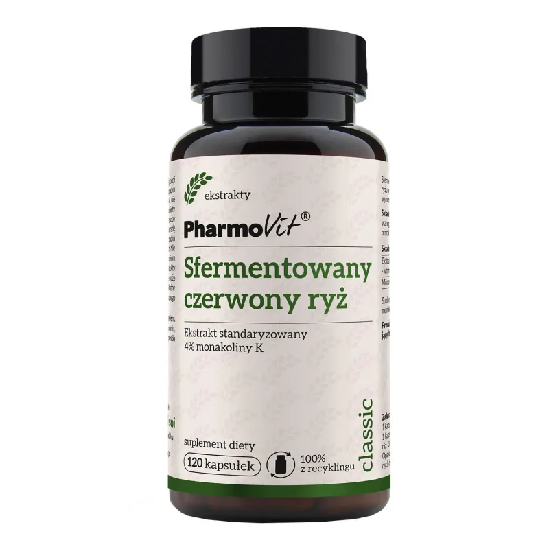 PharmoVit Orez roșu fermentat, 120 capsule — preț și oferte