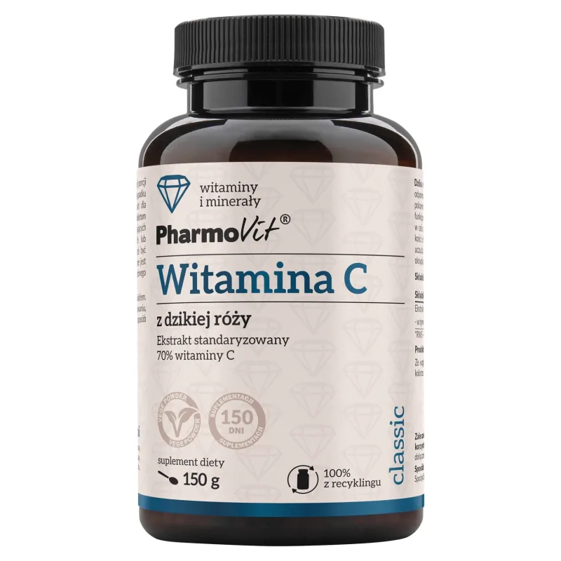 PharmoVit Vitamina C măceșe, 150 g — preț și oferte