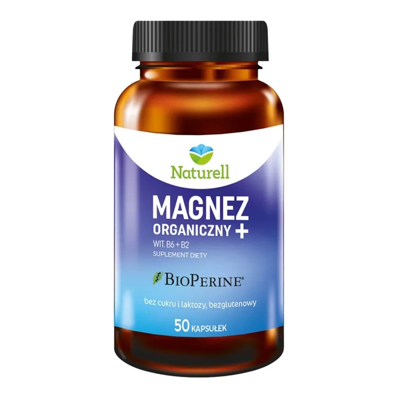 Naturell Organic Magnesium+, 50 capsule Naturelle — preț și oferte
