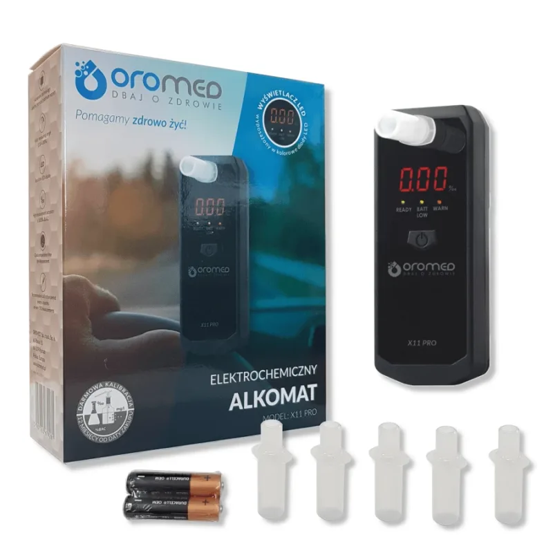 Oromed X11 Pro, alcooltestul electrochimic profesional — preț și oferte