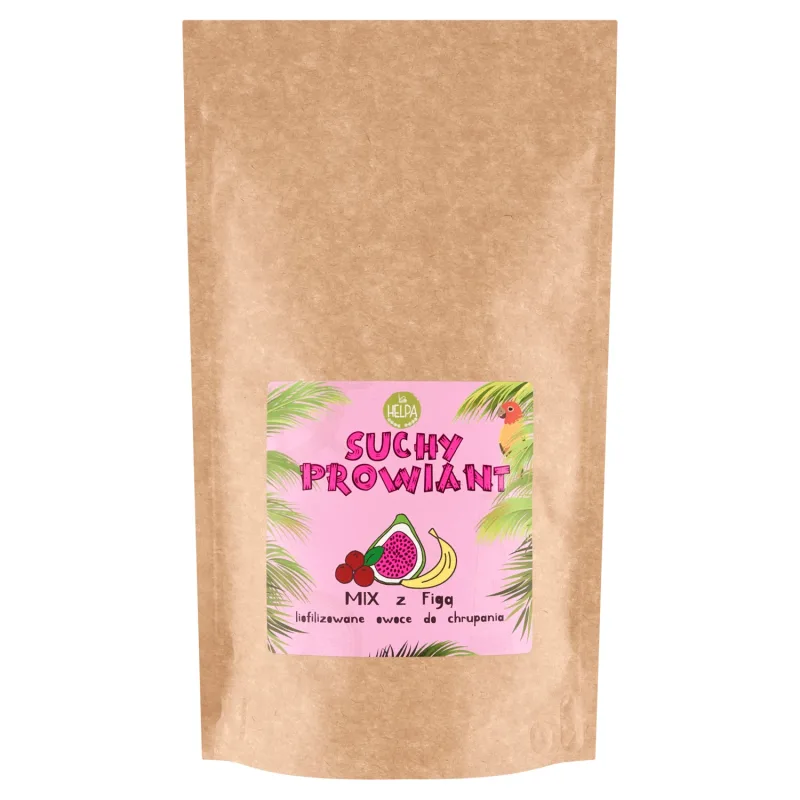 Helpa Dry Powder, fructe liofilizate pentru ronțăit, se amestecă cu smochine, 20 g — preț și oferte