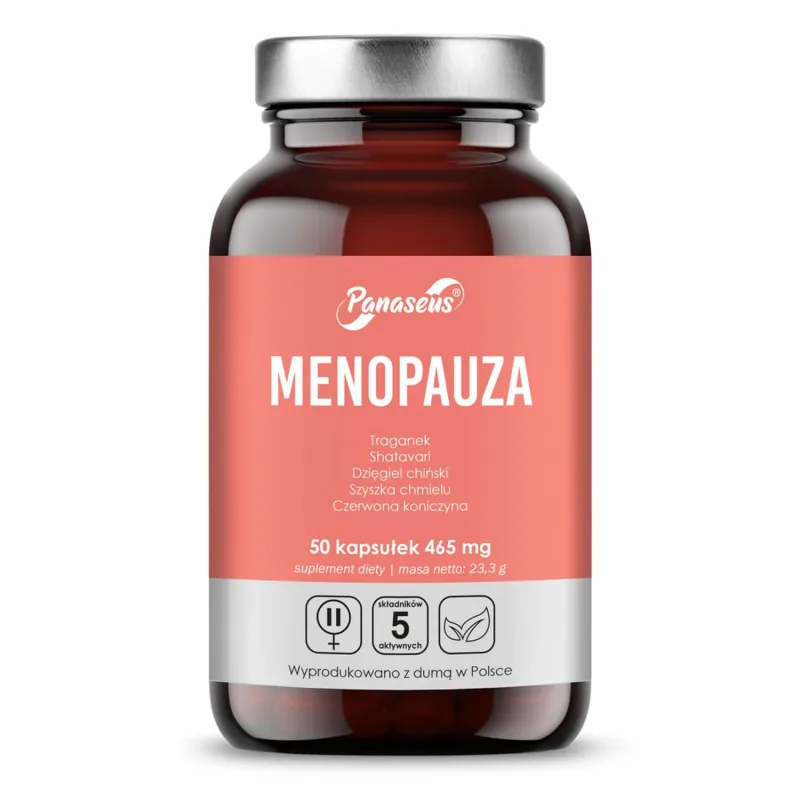 Panaseus Menopauză, 50 capsule — preț și oferte