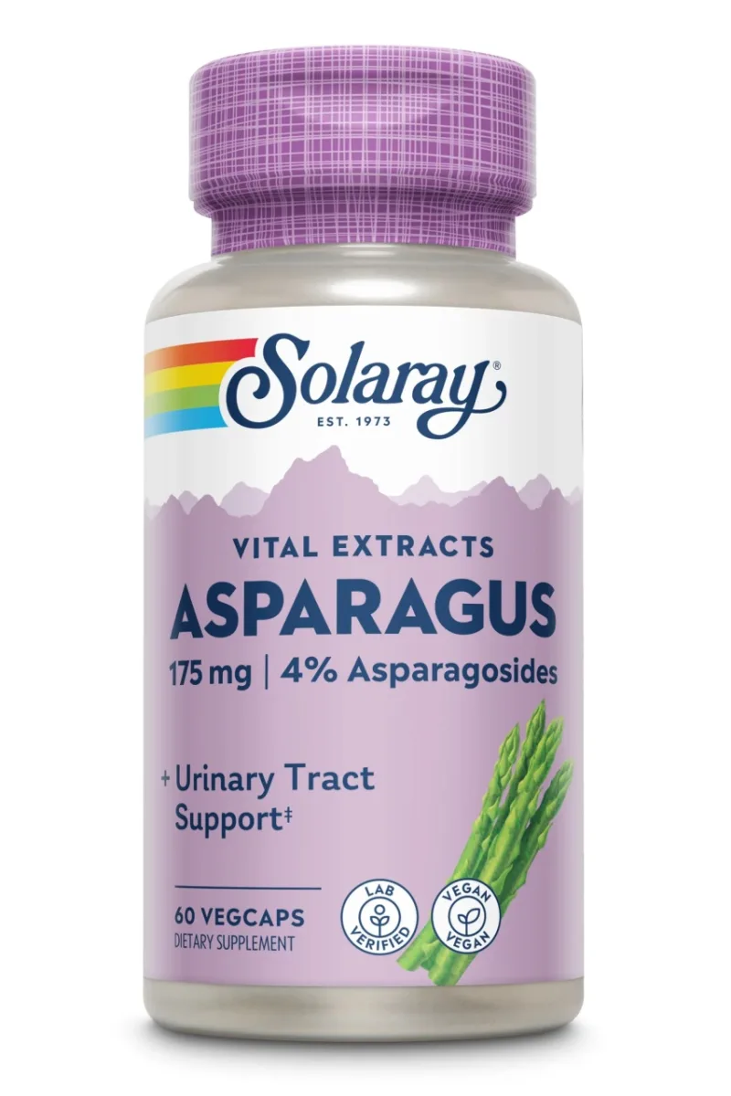 Asparagus Solaray, 60 capsule, Secom — preț și oferte