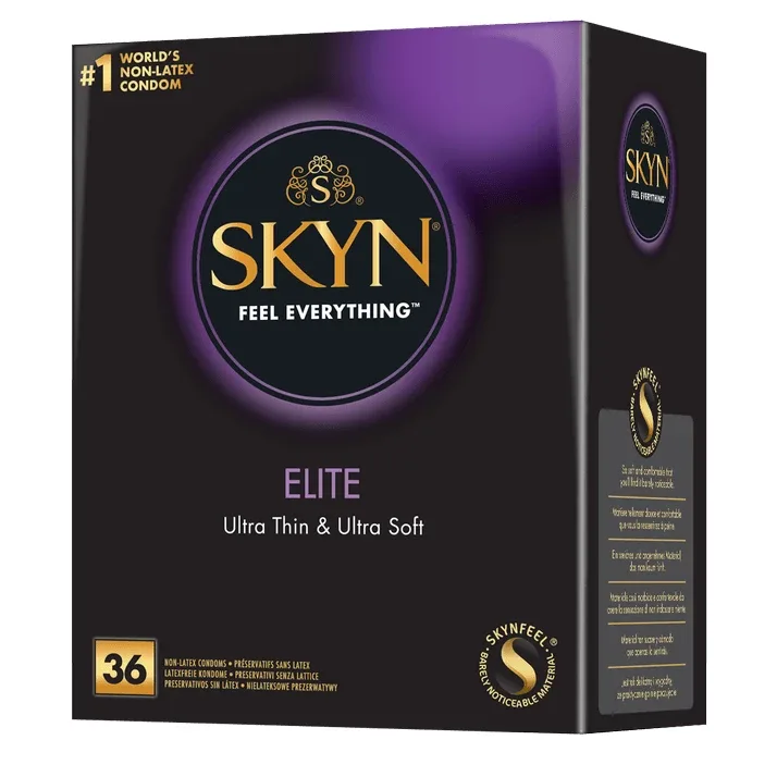 Prezervative Unimil Skyn ​​Elite fără latex, ultra-subțiri, 36 de bucăți, Suretex Ltd. — preț și oferte