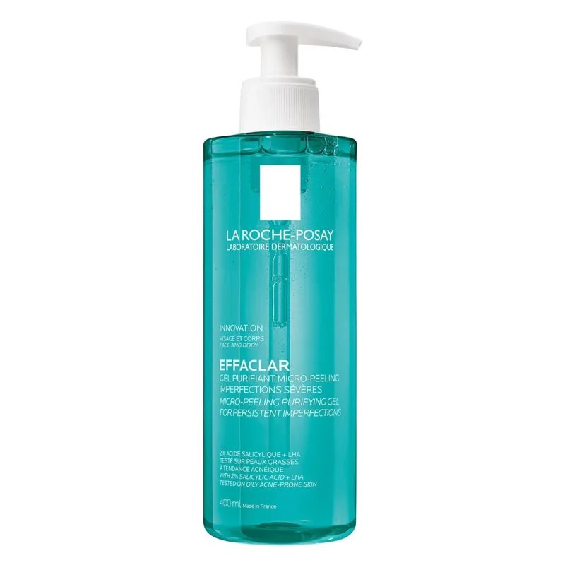 La Roche-Posay Effeclar, gel micro-peeling, 400 ml — preț și oferte