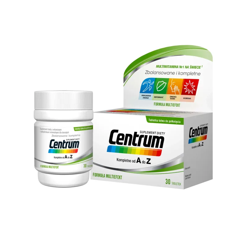 Centrul complet de la A la Z, 30 comprimate CENTRUM — preț și oferte