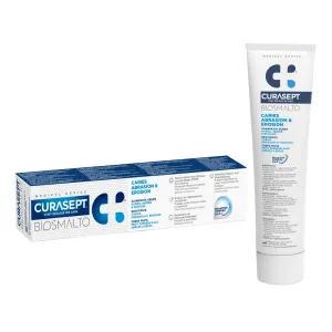 Curasept Biosmalto, pastă de dinți, carii, abraziune și eroziune, 75 ml