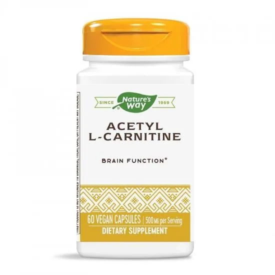 Acetyl L-Carnitina 500 mg , 60 capsule, Secom — preț și oferte
