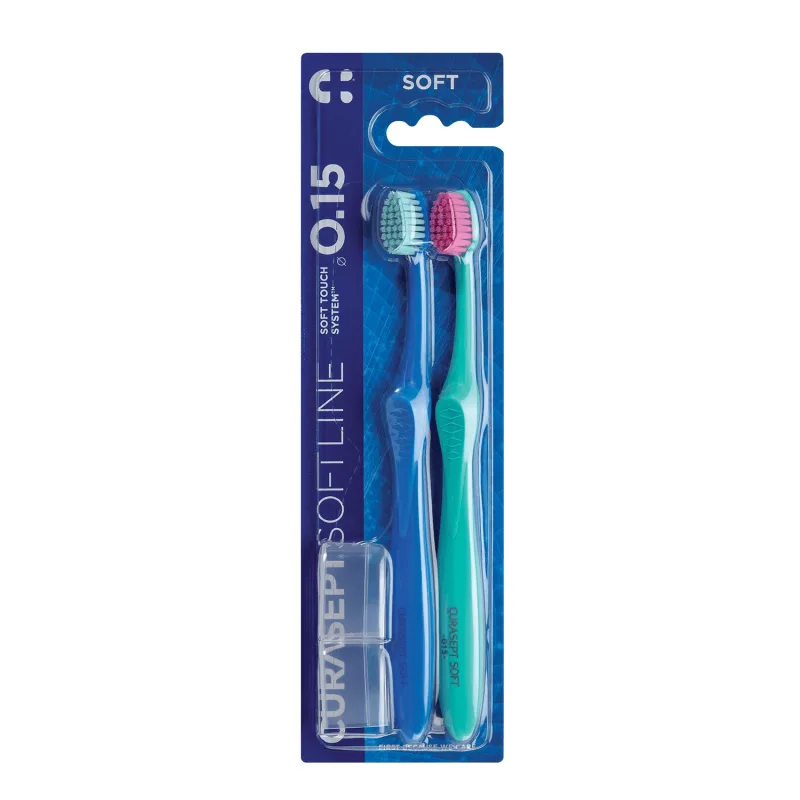 Curasept Soft 015 Duopack, periuță de dinți, 2 bucăți — preț și oferte
