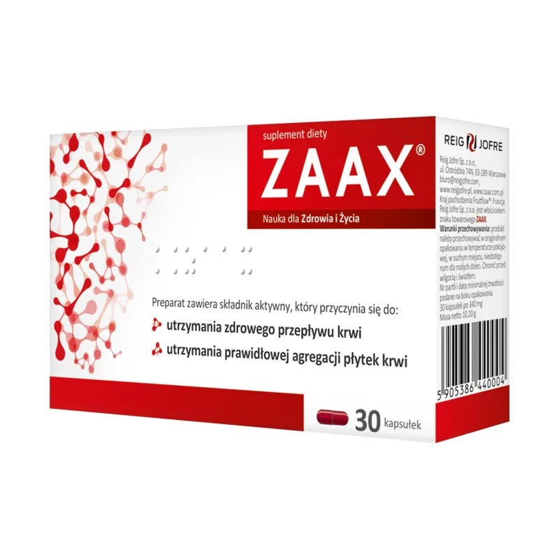 Zaax, 30 capsule — preț și oferte