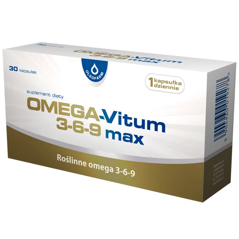 Omega-Vitum 3-6-9 Max, 30 capsule — preț și oferte